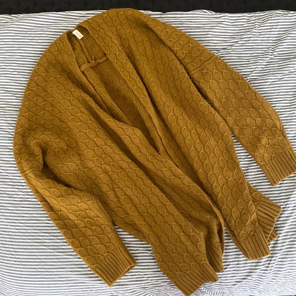 Mustard Cardigan